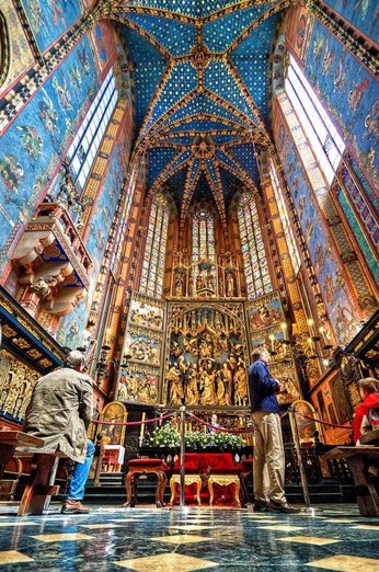 The Altarpiece of Veit Stoss - St. Mary's Altar, Kraków, Poland