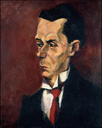 A painting of a critic