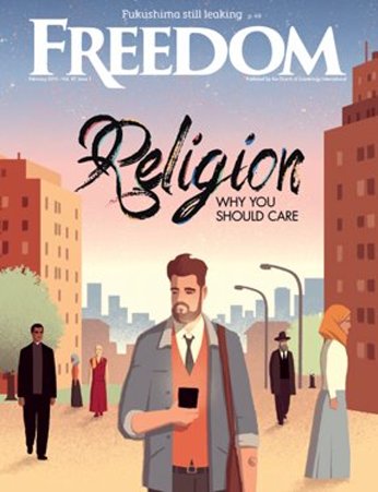 Freedom Magazine cover