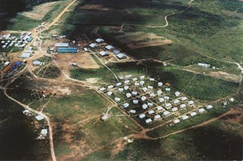 The Jonestown compound