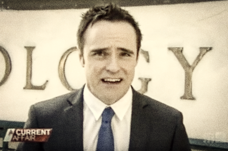 ben mccormack outside scientology sydney Australia Channel 9’s Ben McCormack under Child Pornography charges