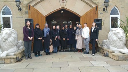 Ahmadiyya Muslim Ladies from Carshalton visit Saint Hill Church of Scientology to improve interfaith relations