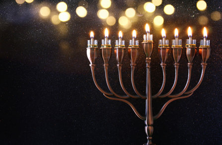 A menorah