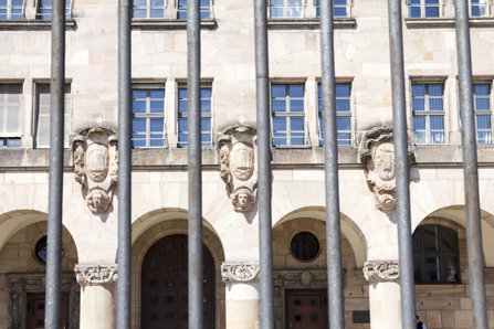 The courthouse in Nuremberg