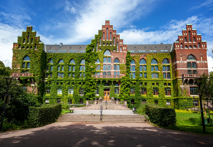A university library in Lund, Sweden
