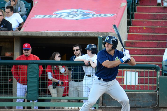 Tim Tebow at bat
