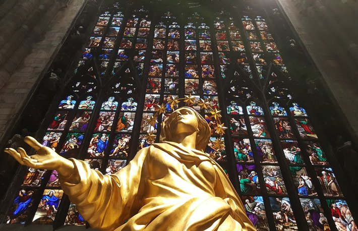 Inside a Church