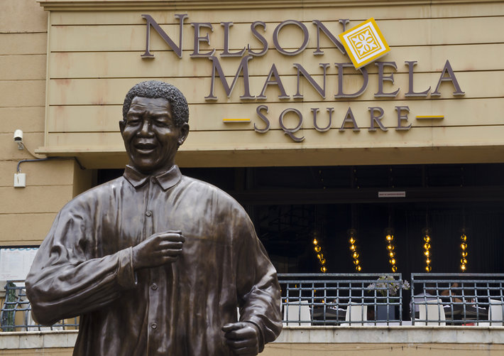 Nelson Mandela Square in Johannesburg