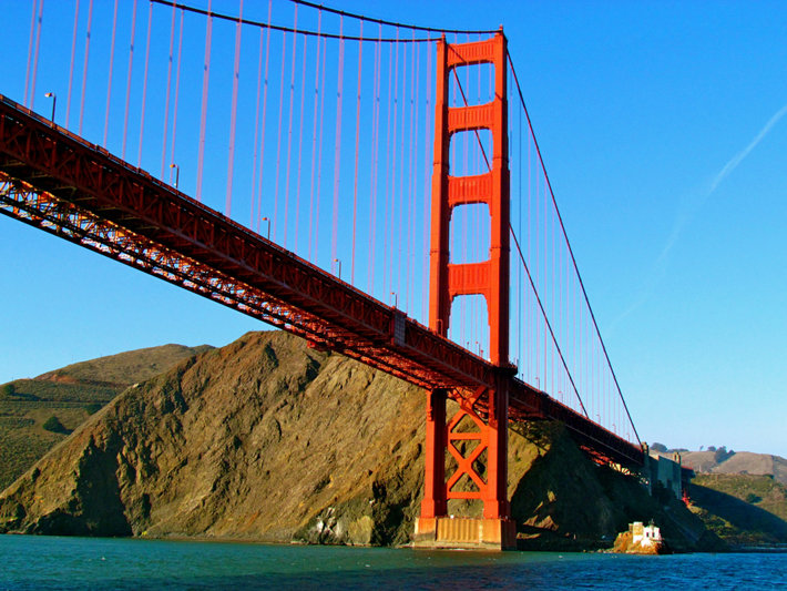San Francisco’s golden gate bridge