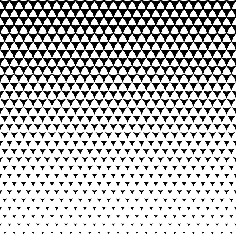 Black to white spectrum
