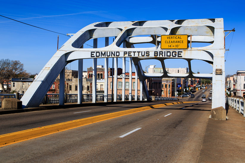 A bridge in Selma, Alabama