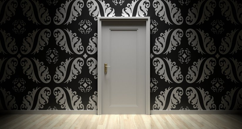 Closed door