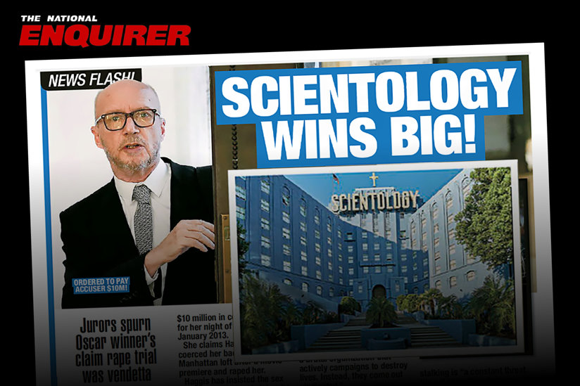 Prensa informan de que «la Cienciología gana a lo grande» después de que el jurado descalifique a la anticiencióloga y apologista de la violación Leah Remini