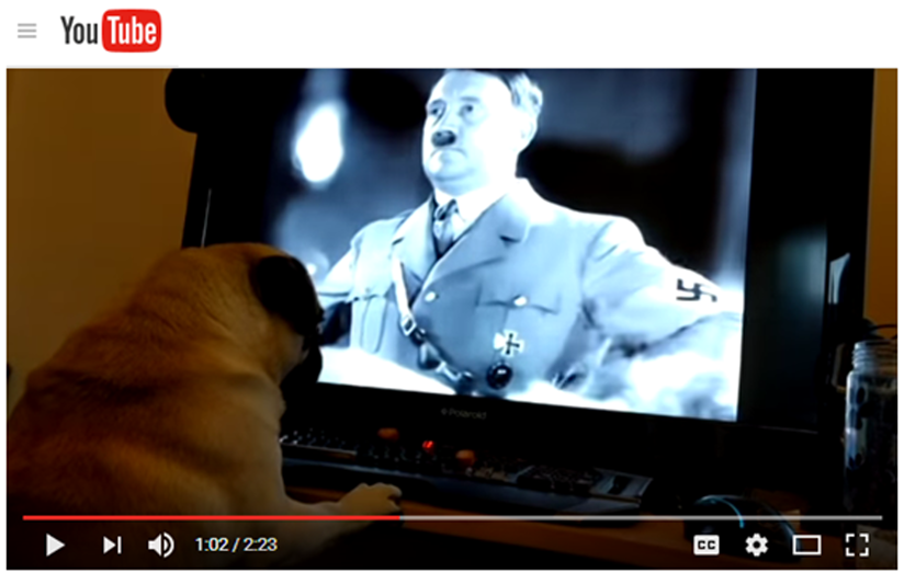 The YouTube video that prompted an arrest