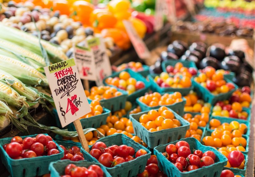 Produce section