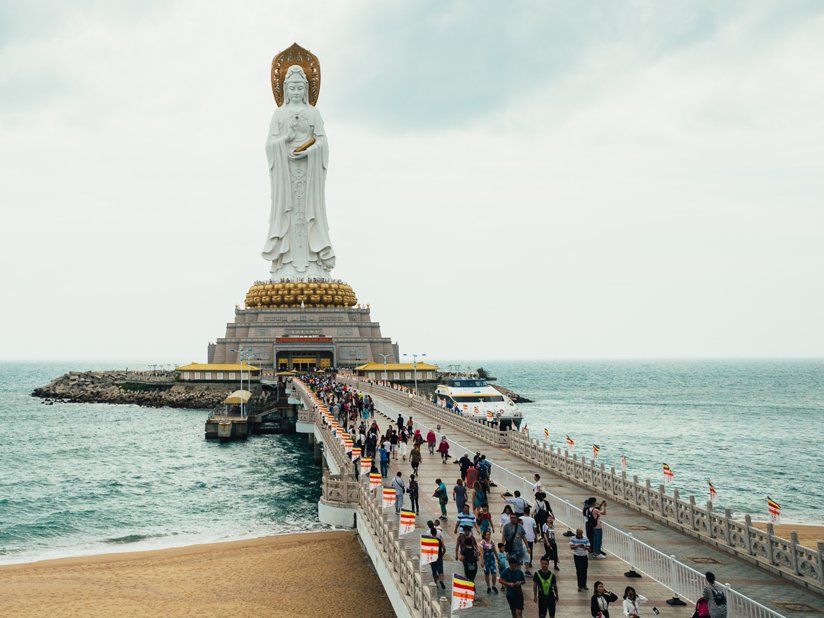 Buddhist statue in China