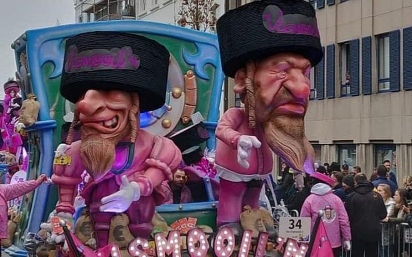 Anti-Semitic carnival float