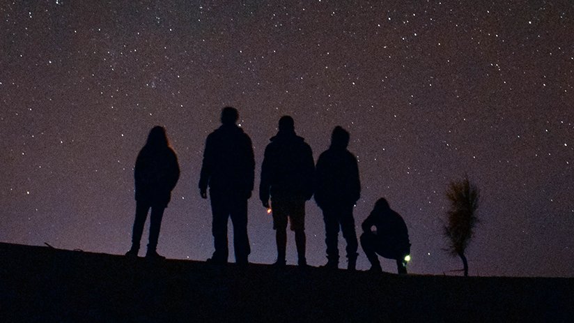 A group star-gazing