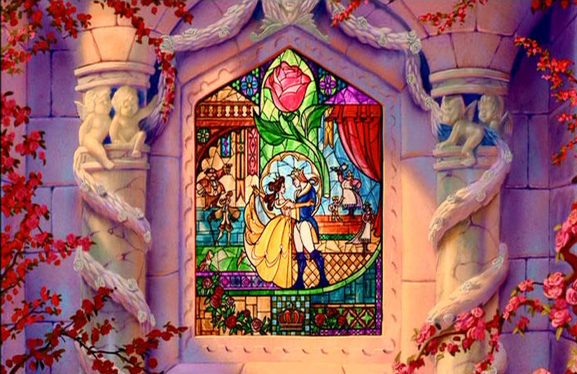 Frame from Beauty and the Beast