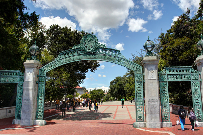 The U.C. Berkeley college campus.